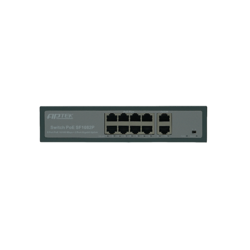 8-Port 10/100Mbps PoE Switch APTEK SF1082P