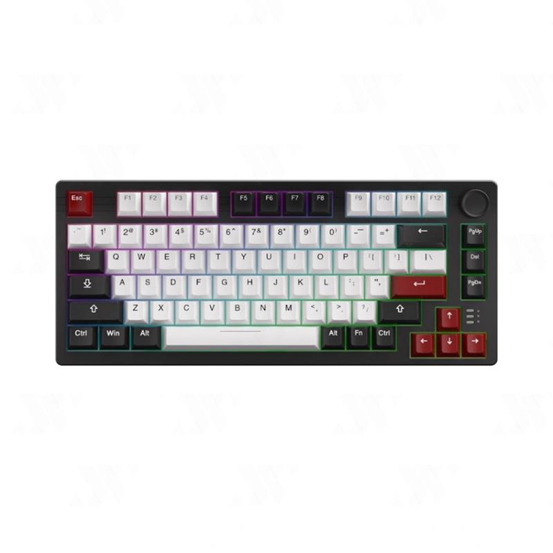 Bàn phím cơ DareU EK75 Pro – WBC (Triple Mode, Gasket Mount, Led RGB)