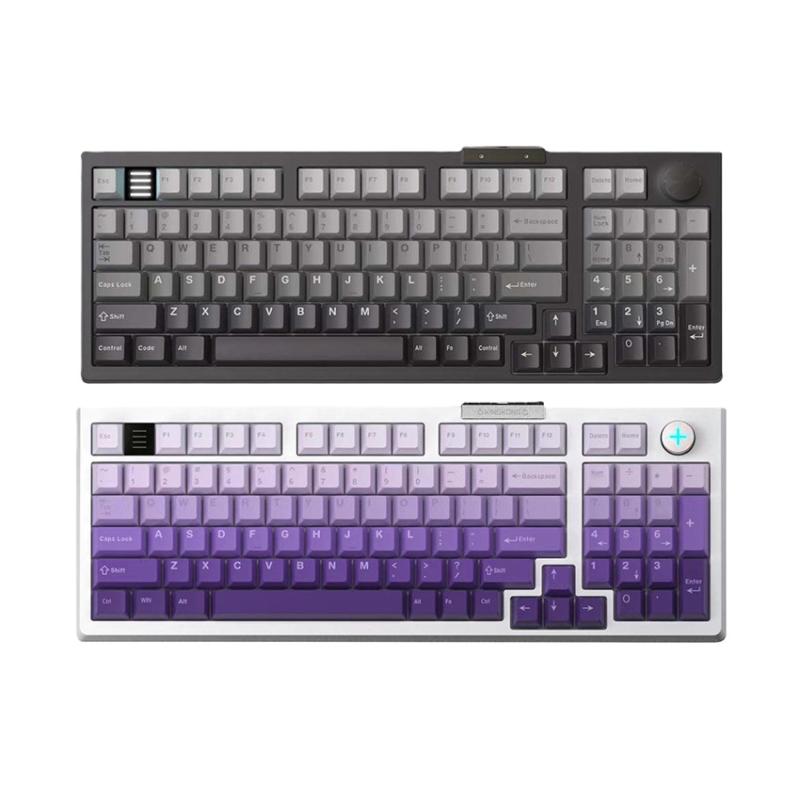 Bàn phím cơ Darmoshark TOP98 Wired (Black/Purple)