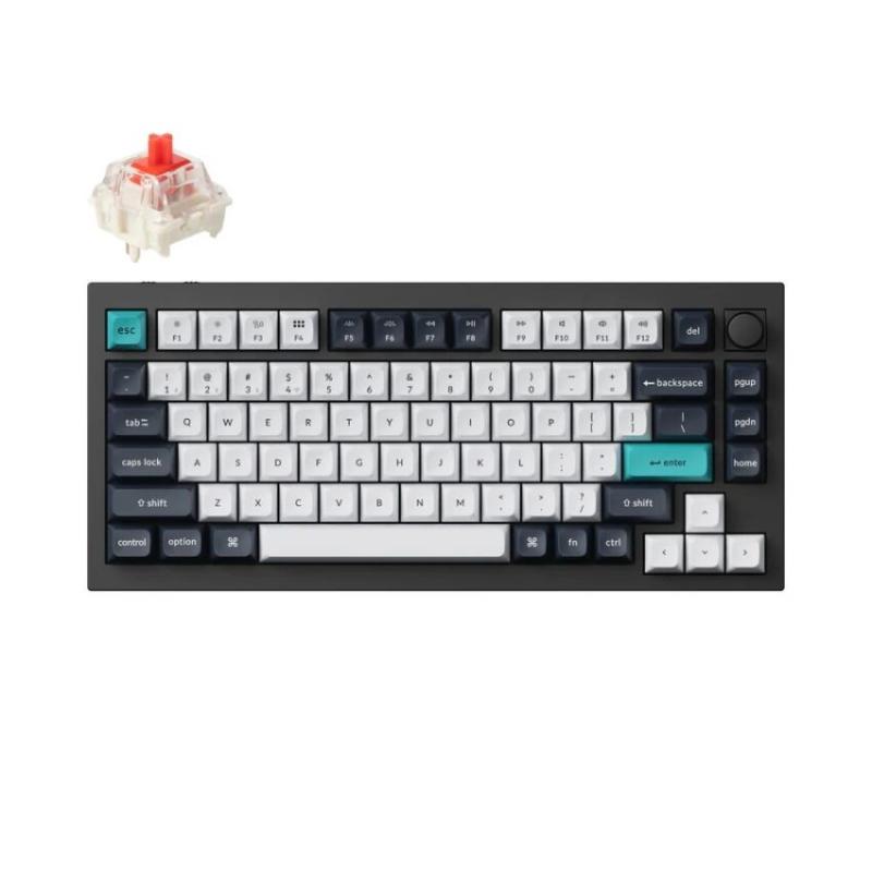Bàn phím cơ Keychron Q1 Max RGB Knob Hotswap – Black