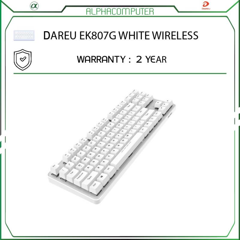 BÀN PHÍM DAREU EK807G WHITE