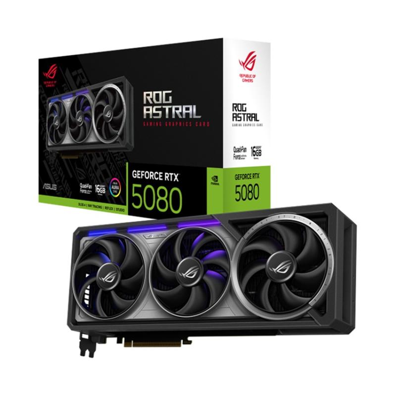  Card màn hình ASUS ROG Astral GeForce RTX 5080 16GB GDDR7