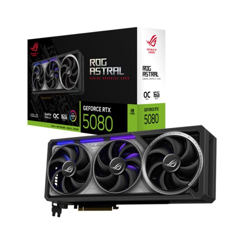 Card màn hình ASUS ROG Astral GeForce RTX 5080 16GB GDDR7 OC Edition