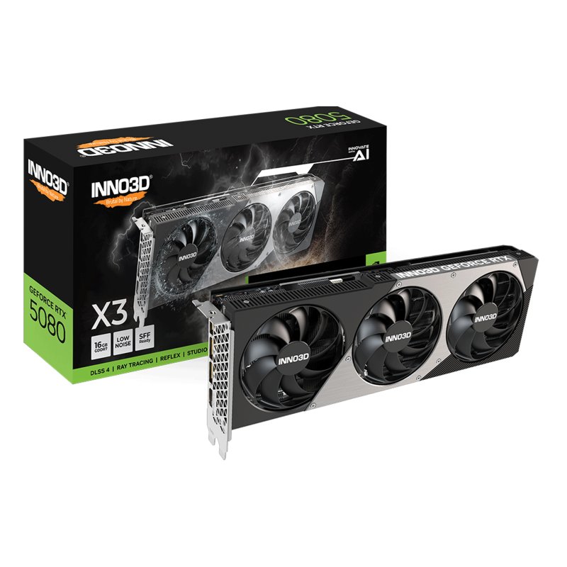 Card màn hình VGA INNO3D GeForce RTX 5080 X3 OC 16GB