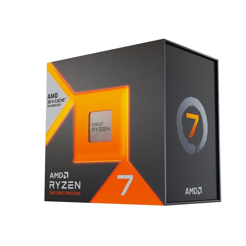 CPU AMD Ryzen 7 7800X3D (4.2GHz Up to 5.0GHz | 8 Nhân | 16 Luồng | 104MB Cache ) (Box chính hãng)