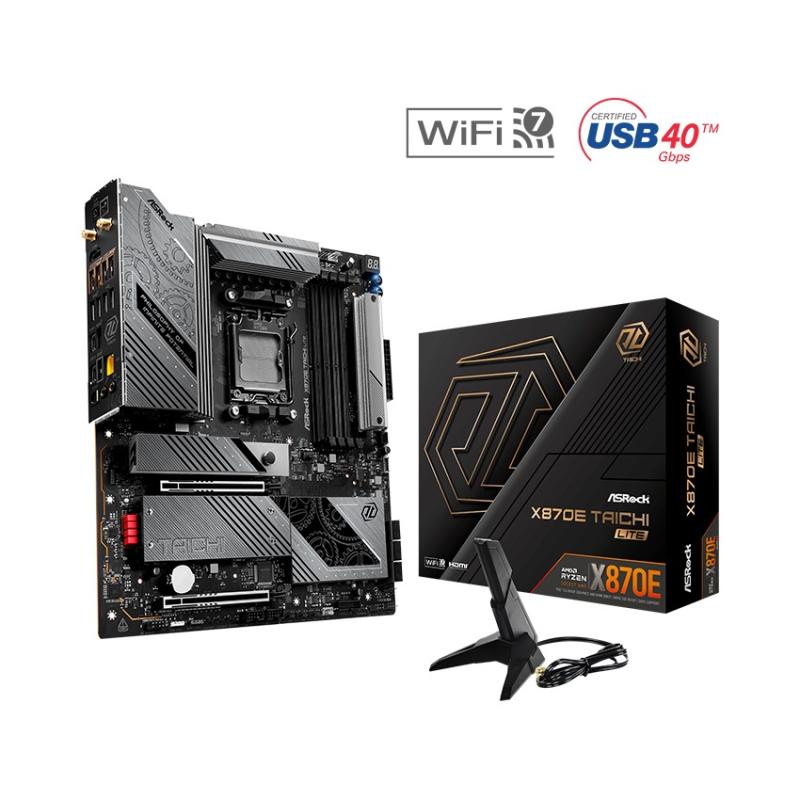 Mainboard ASRock X870E Taichi Lite (AMD X870E, Socket AM5, DDR5 256GB, E-ATX)