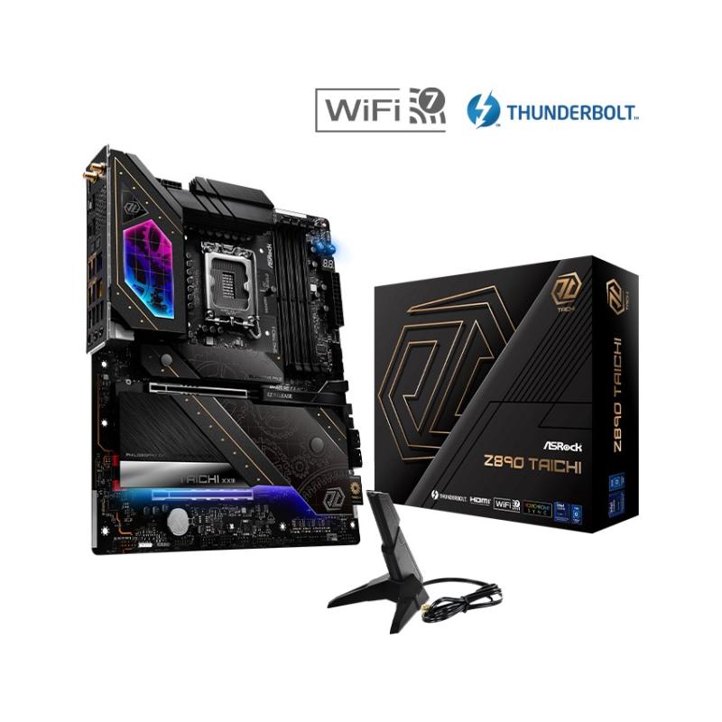 Mainboard ASROCK Z890 Taichi (Chipset Intel® Z890, Socket LGA 1851, DDR5 256GB, ATX)