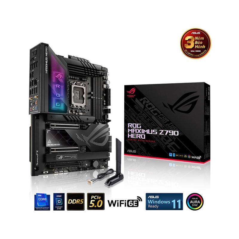 Mainboard Asus ROG MAXIMUS Z790 HERO DDR5 (Wifi+Bluetooth)