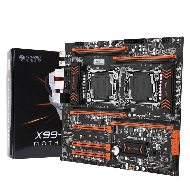 Mainboard HUANANZHI X99 F8D (RAM-4/Dual-XEON/NVMe/Dual-LAN)