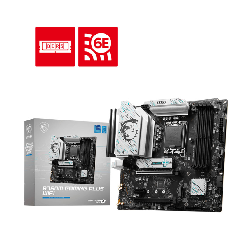 Mainboard MSI B760M GAMING PLUS D5 WIFI