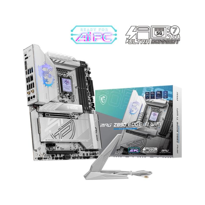 Mainboard MSI MPG Z890 EDGE TI WIFI (Chipset Intel Z890, Socket LGA 1851, DDR5 256GB, ATX)