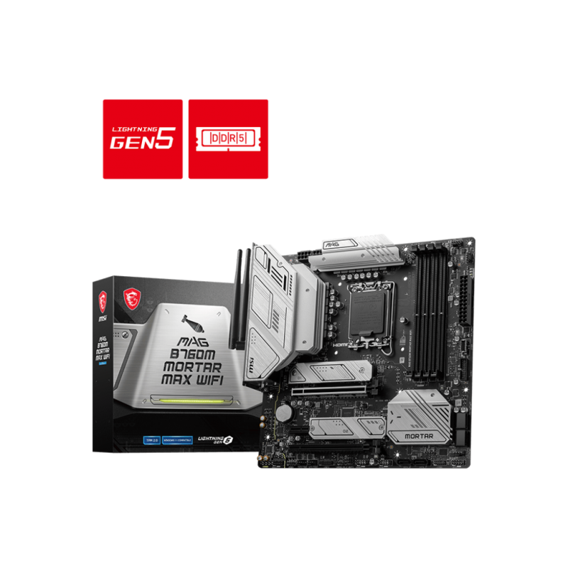 MSI MAG B760M MORTAR MAX WIFI DDR5