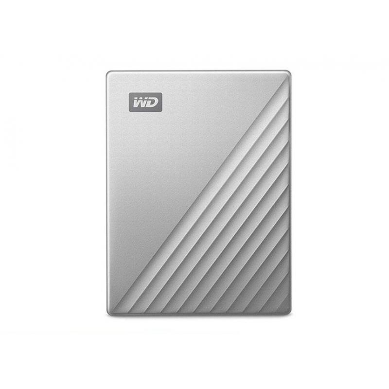 Ổ cứng di động HDD Western Digital My Passport Ultra 4Tb Type-C - Màu bạc