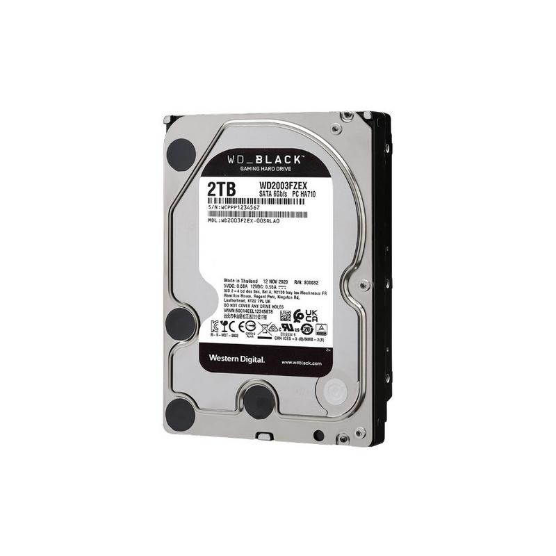 Ổ cứng HDD WD 2TB Black 3.5 inch, 7200RPM, SATA, 64MB Cache (WD2003FZEX)