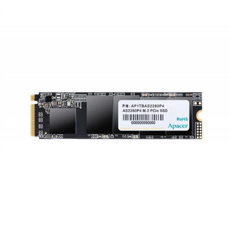 Ổ cứng SSD Apacer AS2280P4 512GB PCIe NVMe 3x4 (Đoc 2100MBs, Ghi 1500MBs)