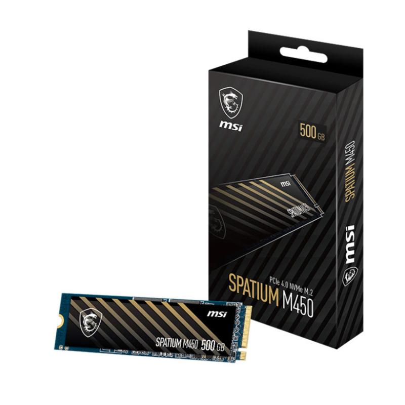 Ổ cứng SSD MSI Spatium M450 500GB M.2 PCIe NVMe Gen 4.0