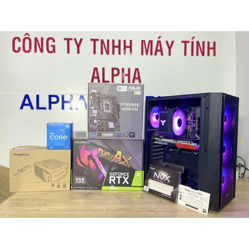 PC Gaming I5-12400F, 16GB, RTX 3050 6GB, SSD 512GB