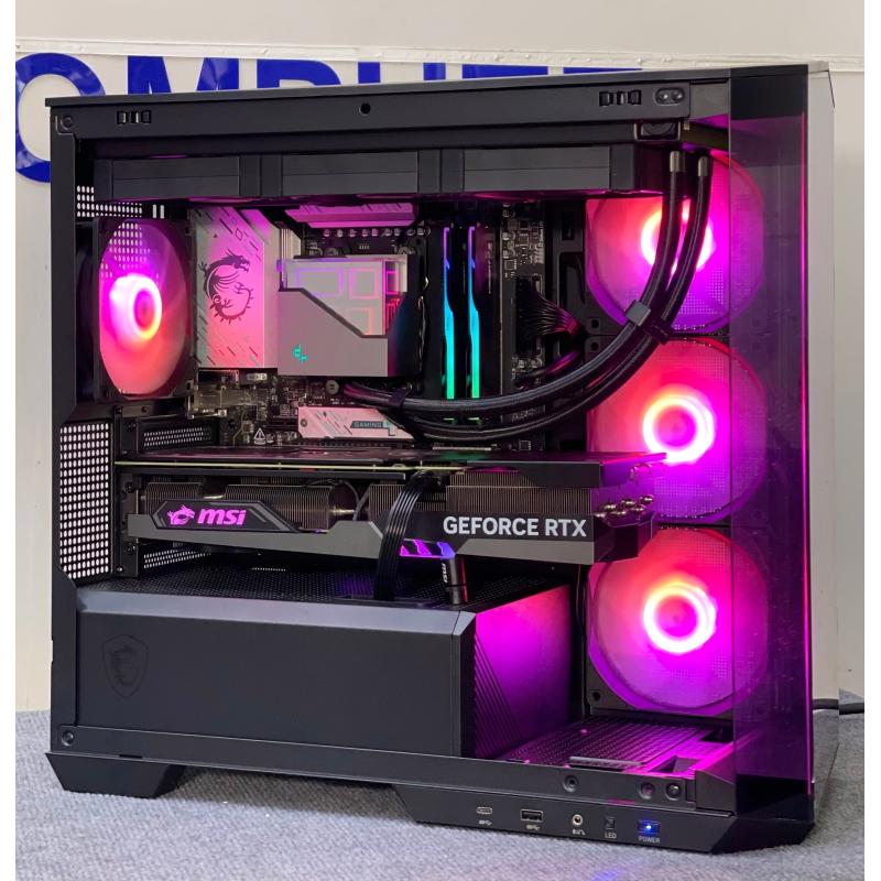 PC gaming: MSI B650M gaming plus wifi/ 7800x3d/ 32GB/ rtx 4070 ti gaming trio 12GB/ samsung 990 evo 1TB/ Dell U2424H