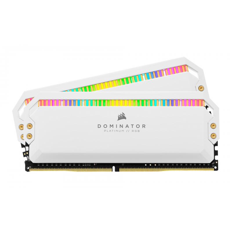 RAM Corsair Dominator Platinum White RGB 16GB (2x8G) DDR4 3200MHz