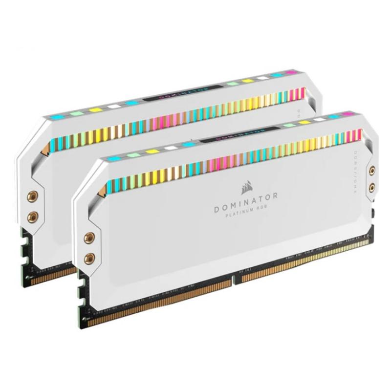 Ram PC Corsair Dominator Platinum RGB White 64GB 5200Mhz DDR5 (2x32GB) 