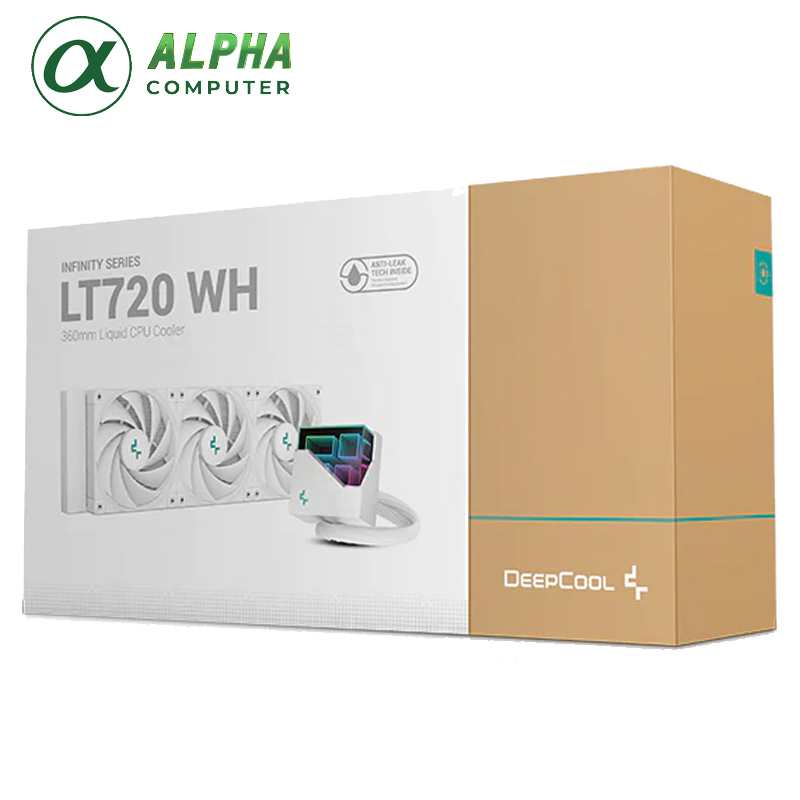 Tản nhiệt AIO Deepcool LT720 ARGB 360mm WHITE
