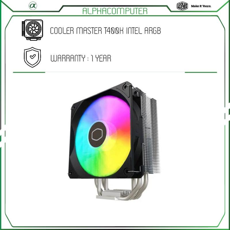 TẢN NHIỆT KHÍ COOLER MASTER T400K INTEL ARGB