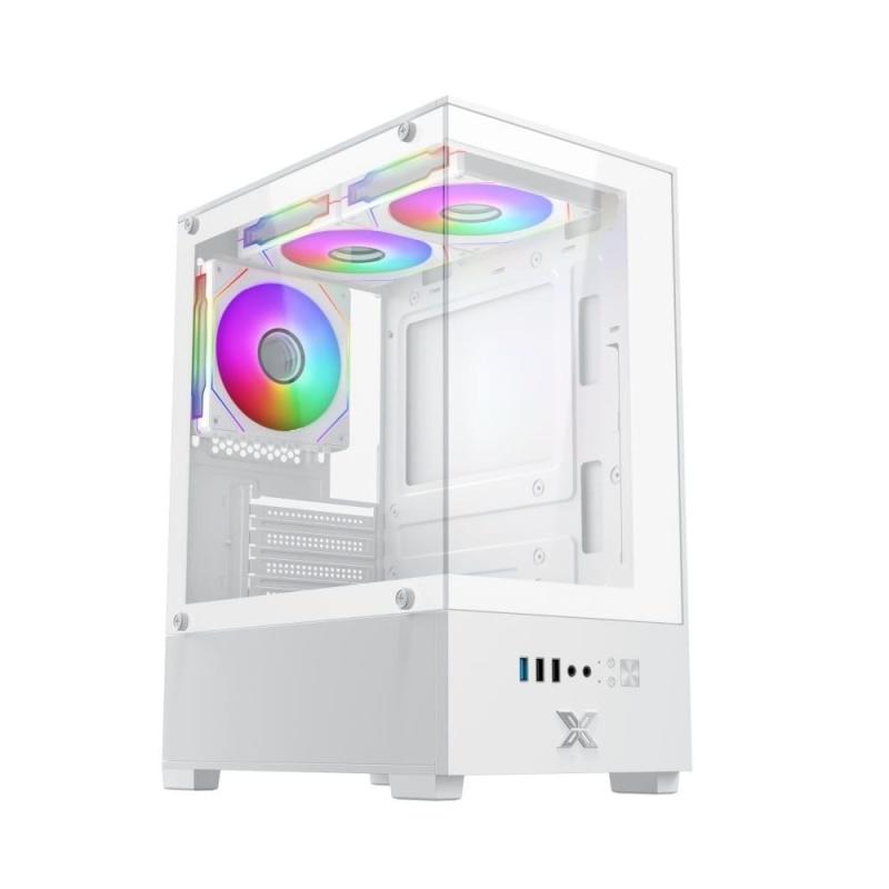 Thùng máy Case Xigmatek View Artic 3GF - White | Kèm sẵn 3 fan RGB