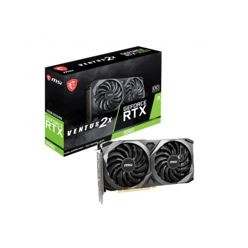 VGA MSI GeForce RTX 3060 VENTUS 2X 12GB GDDR6 OC