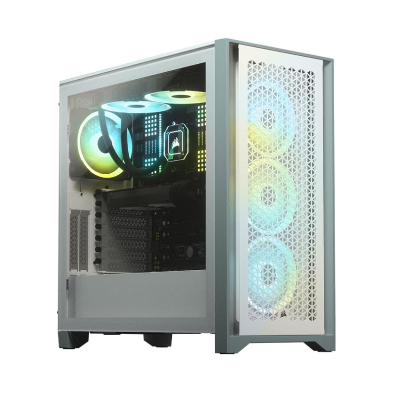 Vỏ máy tính Corsair 4000D Airflow TG White 