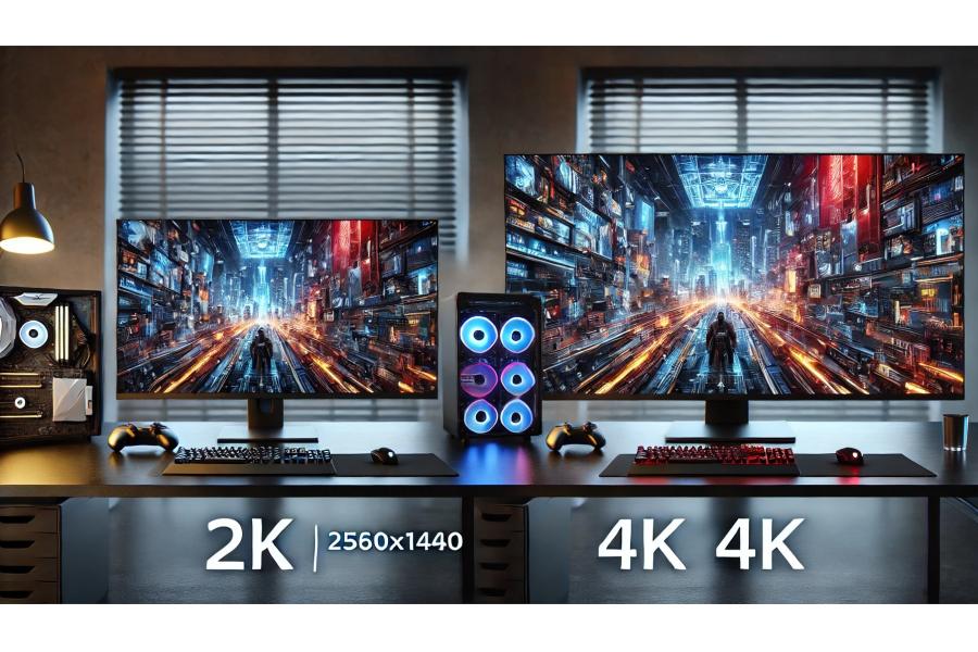 Nên Chọn Màn Hình 2K Hay 4K?