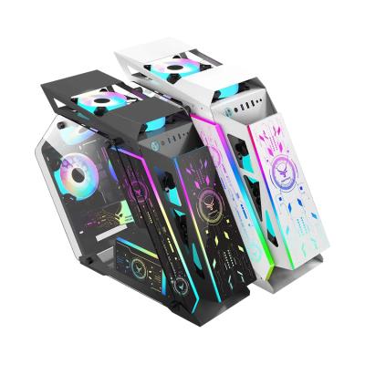 Vỏ Case Centaur Sag Gaming CT201 (Đen/ Trắng)
